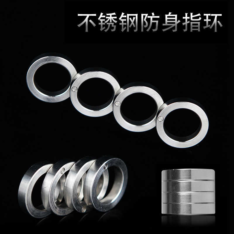 

Stainless Steel Outdoor Finger Tiger Self Defense Concealed Designer Four Fist Buckle Head Hand Support Sub Agent Ing BFY5