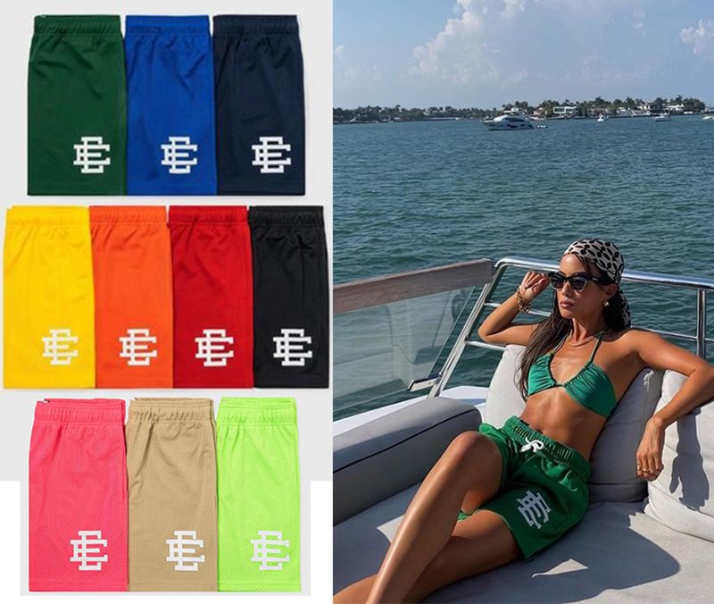 

Men's Shorts Designer Eric Emanuel Summer Running Men Sports Jogging Fitness Mesh Quick Dry Mens Gym EE Sport Short Pants EE Basic Casual Beach Shorts