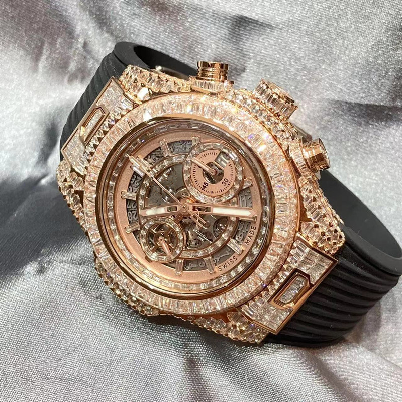

luxury mens watch designer watches men montre moissanite watch movement diamond watch iced out watch automatic Montre de luxe watches for men i113, Screwdriver [one]