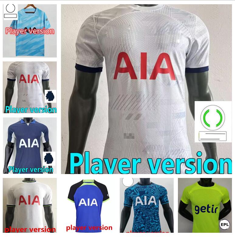 

Tottenham 22 23 24 KANE SON KULUSEVSKI PERISIC SPURS Soccer Jerseys HOJBJERG colorful RICHARLISON 2022 2023 2024 LUCAS DELE ROMERO Football kit shirt Men kids sets, Player version