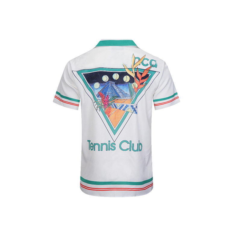 

designer Men's Casual Shirts Hawaiian Style Mens Short Sleeve Print Shirt Plus Size Casual Collar Button Loose Beach M-3XL, 9b