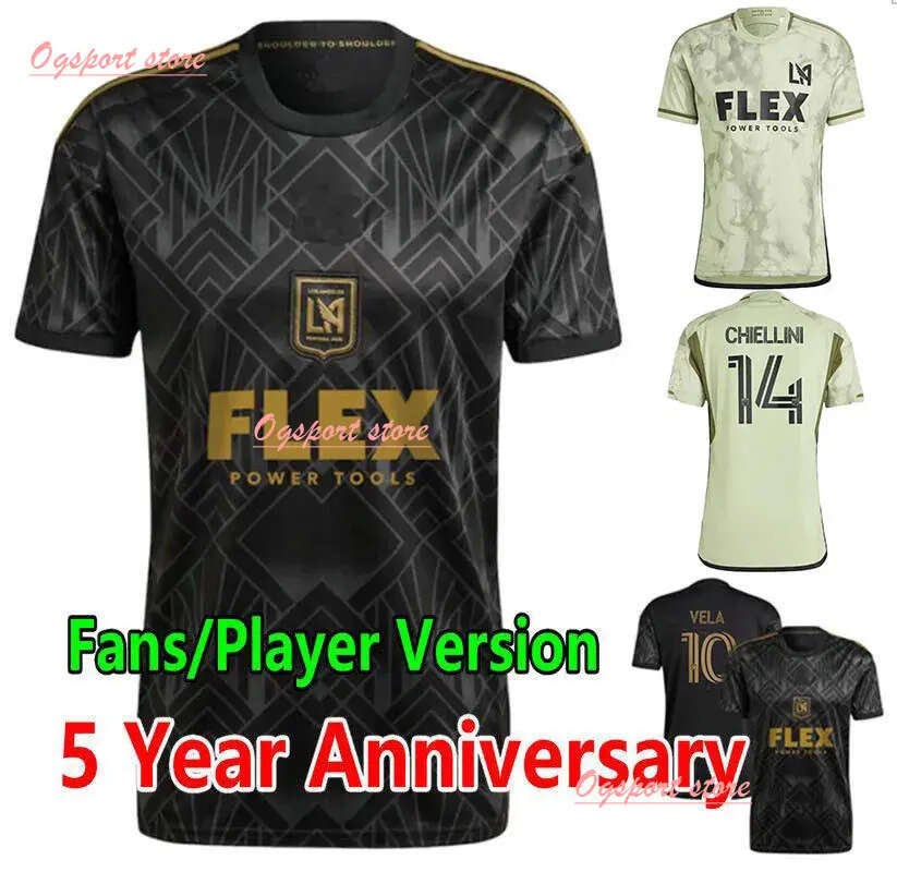 

Lafc 23 24 Los Angeles Fc Soccer Jerseys Bale Vela Chiellini J. Cifuentes Football Shirts Camesita 2023 2024 Ginella Acosta Ilie, Beige