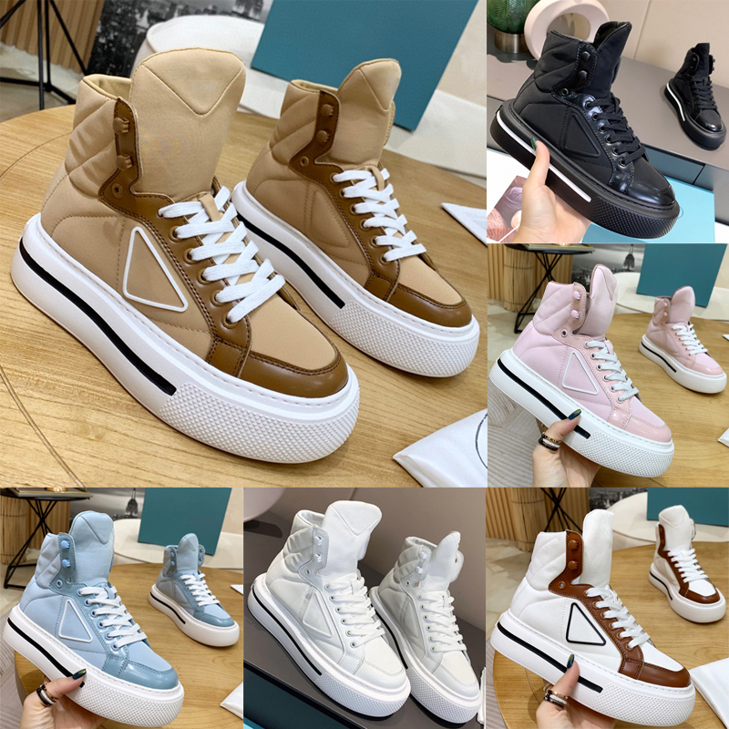 

2023 Classic Women Boots Canvas casual Shoes platform Hi Reconstructed Slam Jam Triple Black White High Mens Women Running shoes sneakers, Boots casual shoes 1