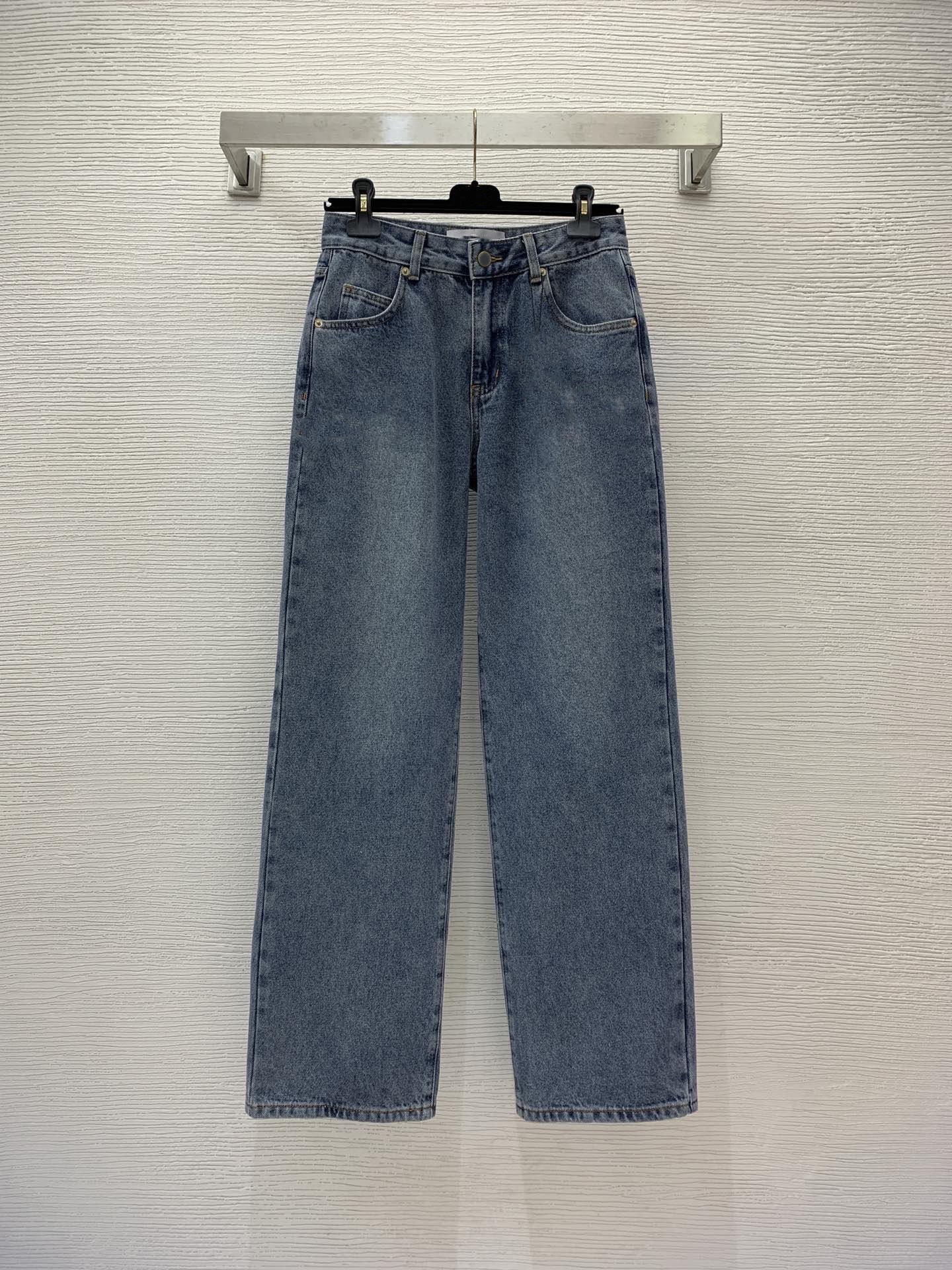 

Designer Jeans 2023 New Autumn Winter Fashion Panelled Brand Same Style Pants Luxury Women' Pants 0610-12, Blue