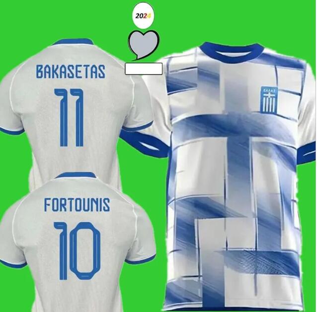 

2023 Greece soccer jerseys Pelkas 23 24 home national team SIOPIS MASOURAS Limnios Pavlidis Giakoumakis Bakasetas Mantalos football shirt BALDOCK Maillots De Foot