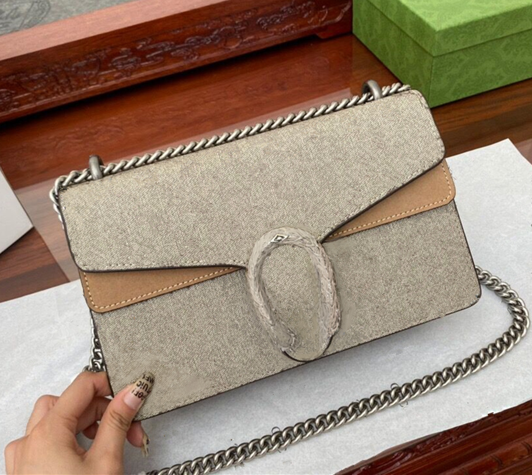 

Women Handbags Fashion Designer shoulder bag Plaid Flower Classic Luxury Chain Vintage Ladies party Brown Leather Wallet Purse TOP, Red