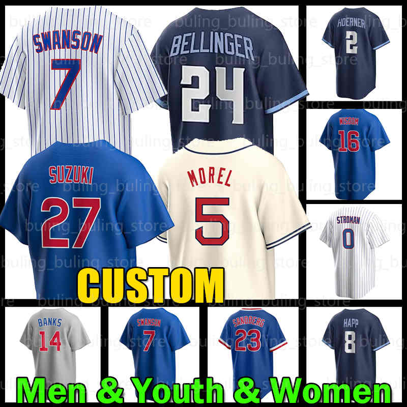 

Dansby Swanson Cody Bellinger Baseball Jersey Seiya Suzuki Chicagos Marcus Stroman Nico Hoerner Ryne Sandberg Cubs Christopher Morel Ian Happ Banks Patrick Wisdom, Men new(x x)