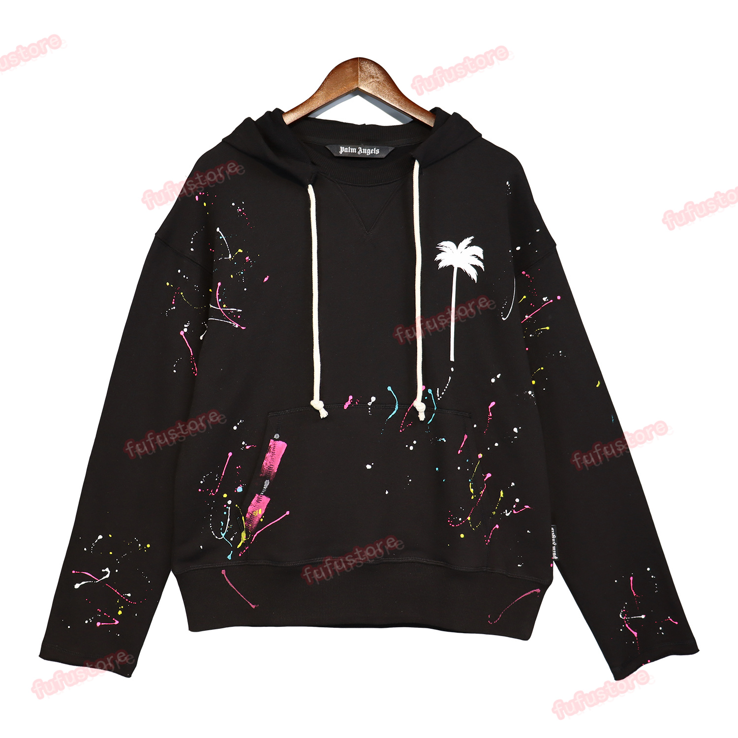 

Men's Hoodie Hoodies Palms Palmangel City Designer Limited Inkjet Graffiti Letter Printing Men's Women's Sailboat Long-sleeved Casual Tops size S-XL, W111