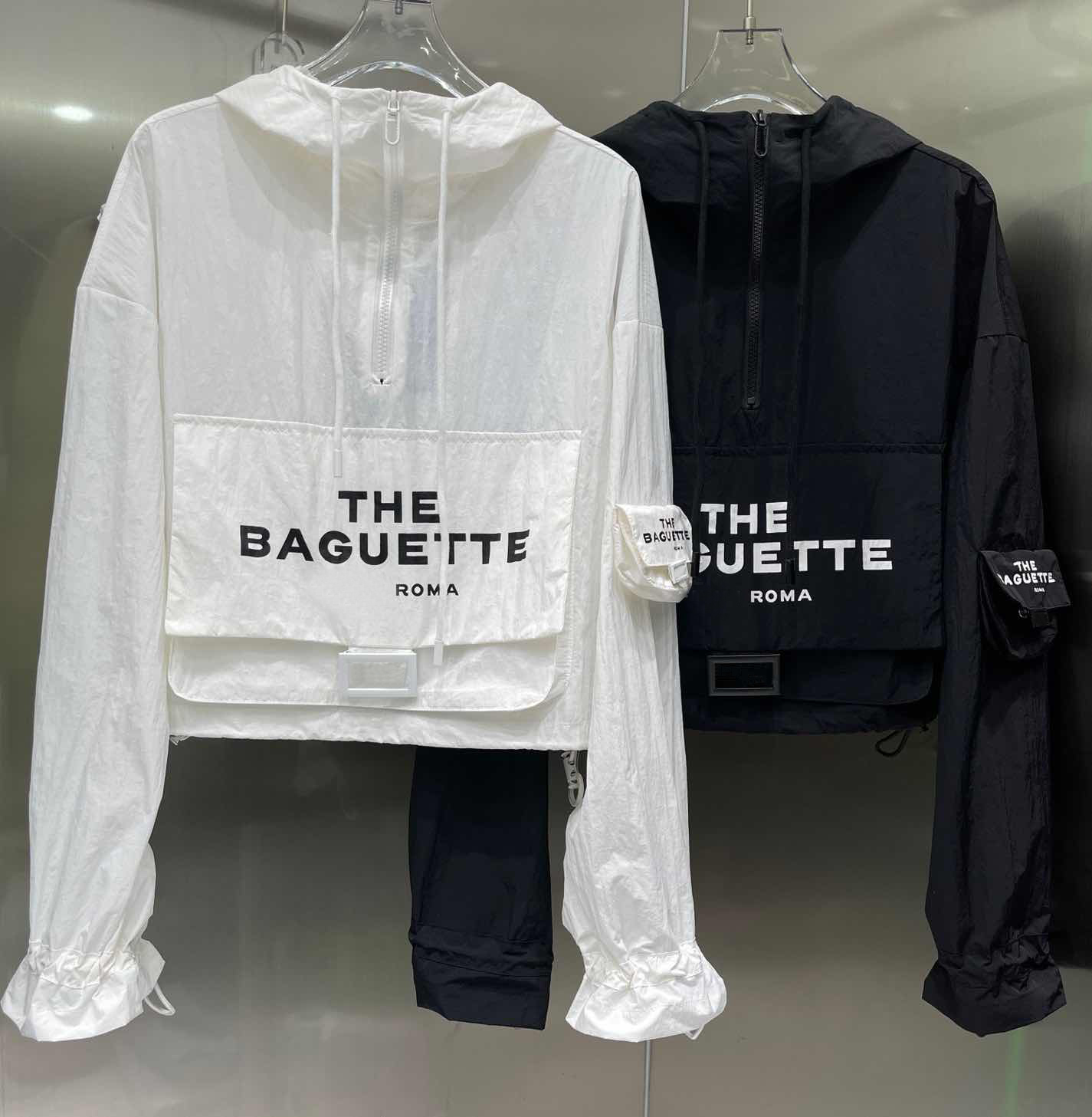Sunscreen Clothing Designer Long Sleeve T-shirt Women's Sweatshirt Top Hoodie Fashion Letter Pattern Thin Coat Short Women's Clothing-image-875613543