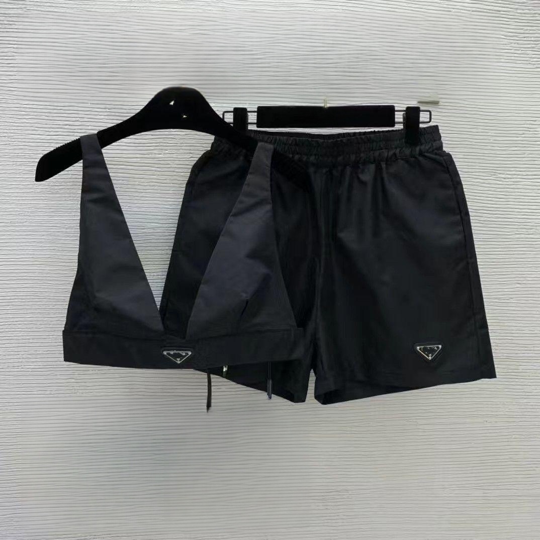 

Ladies Designer Fashion Hundred Bra Shorts Tight Pants Five Pants Daily Casual Yacht Party Shorts Quick Dry Women's Sexy Beach Shorts, Gift bag single buy delivery