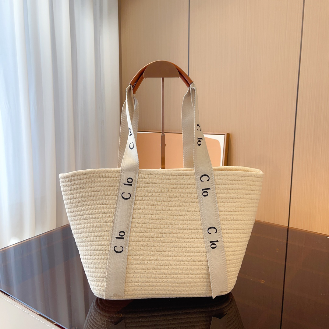 

designer bag the tote bag Women Woven shopping bags Luxury handbag Ladies Fashion Classic womens handbags straw totes, Ces01 30x11x26cm