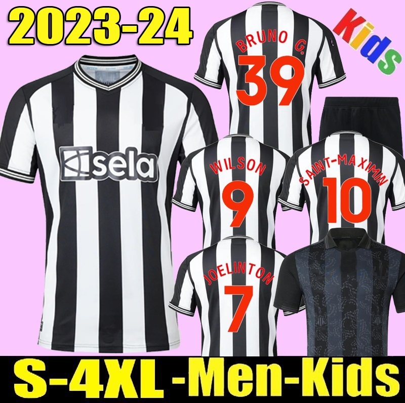 

3XL 4XL 3XL 4XL 23 24 BRUNO G. soccer jerseys 2023 2024 WILSON SAINT NeWCasTLeS MAXIMIN ISAK UnITeDS Football Shirt Home Away Third Set Fan Player Version men kids Kit, 23 24 home+patch