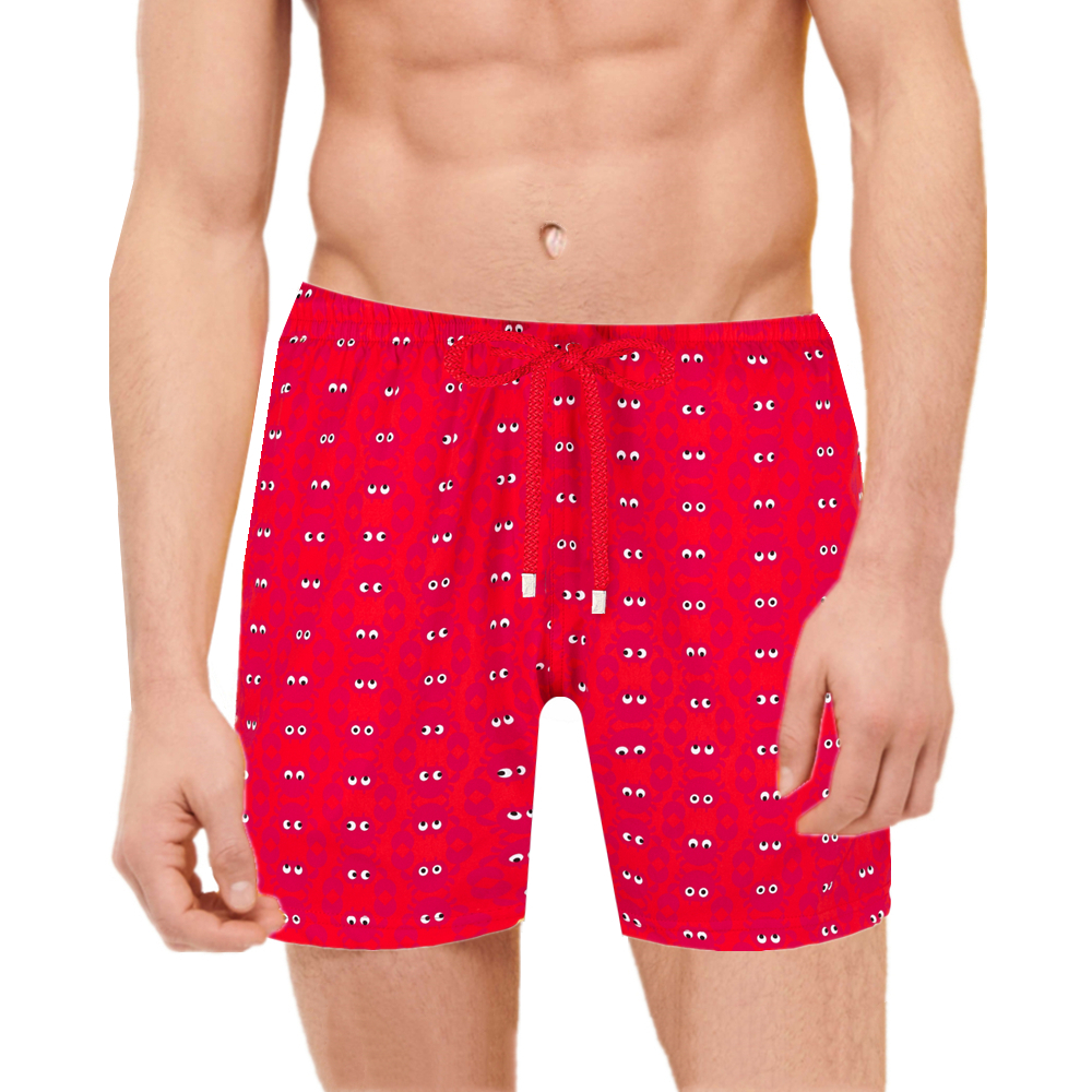 

Vilebrequin spandex shorts MEN SWIMWEAR HERRINGBONES TURTLES Summer Casual Shorts GYDY, Yellow