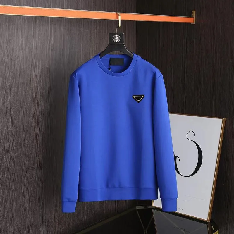 

Men Hooded designer hoodie designer Sweatshirts tops Autumn winter triangle badge round neck long sleeve Hooded Pullover Clothes sweater hoody