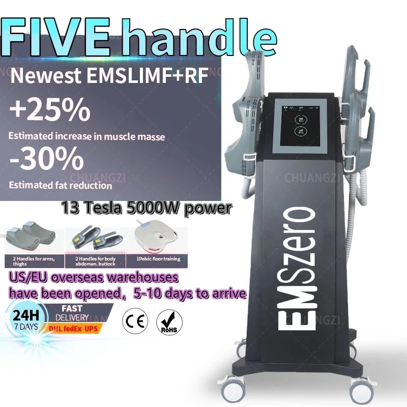 

DLS-EMSLIM EMS Massager Machine Fitness Stimulate Fat Muscle Slimming Sculpt Tesla Home Appliances Nova NEO R-F CE Emszero