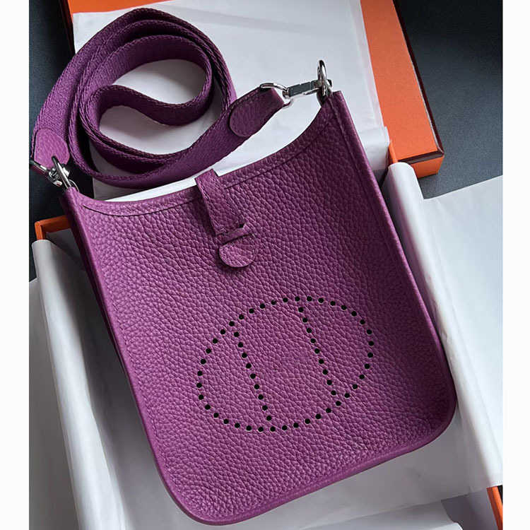 

Designer H Home bag Evelynn Headcoat 2023 Premium TC Cowhide Evelyns Mini Wax Thread New Crossbody Bucket Bag Women 1 0SMD, 17x19x5cm