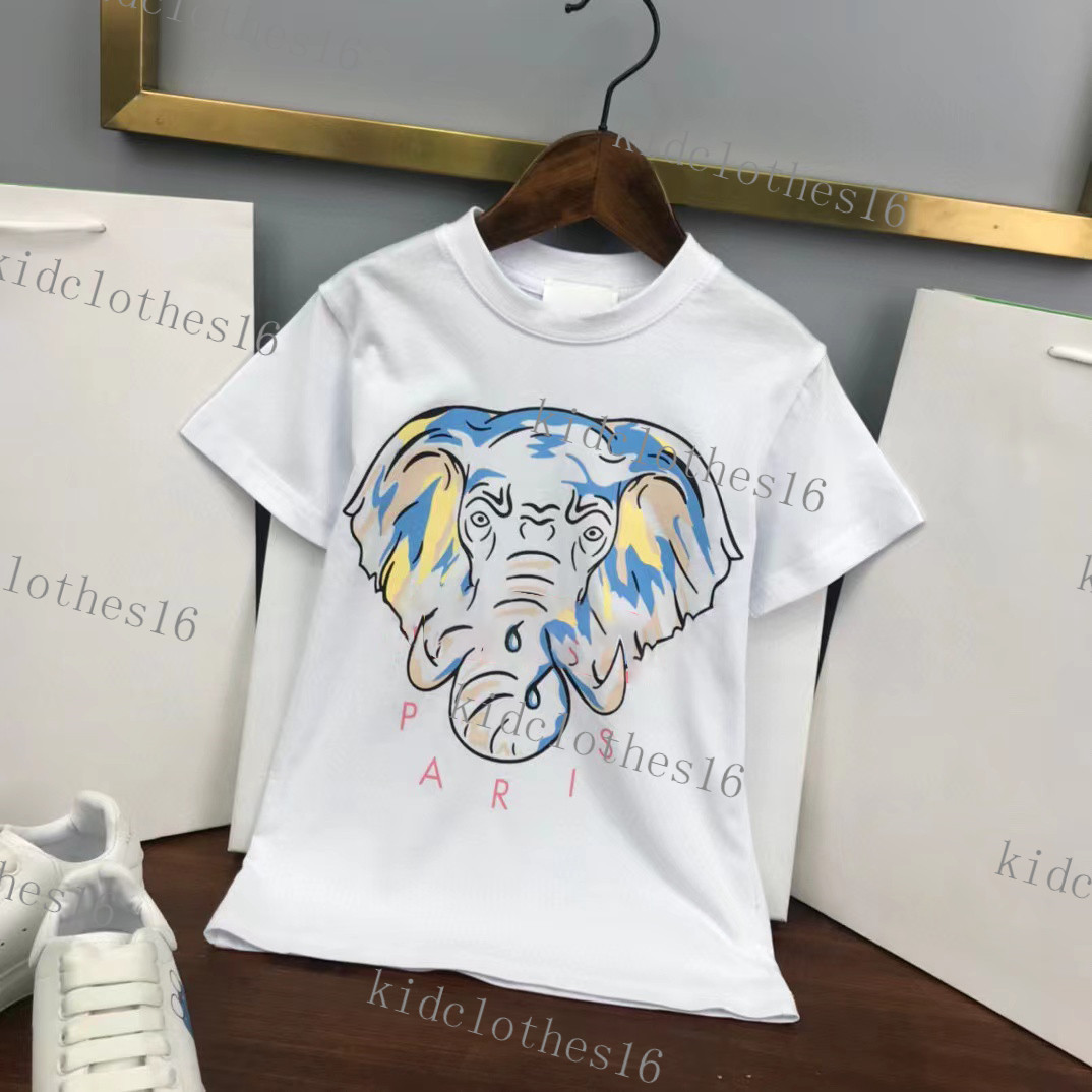 

T-Shirts Baby Designer Kid Tshirts Summer Girls Boys Fashion Tees Children Kids Casual Tops Letters Printed T Shirts luxury brand pink white tops tees top brand Cute, 1#
