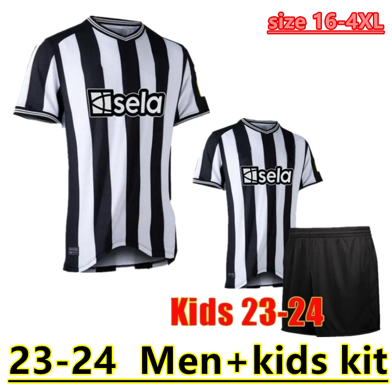 

23 24 NewcastleS 130th Soccer Jerseys 130 BRUNO G. JOELINTON ISAK 2023 2024 NUFC Fans Player Version United MAXIMIN WILSON ALMIRON Football Shirt Mens Kids kit S-4XL 666, Black