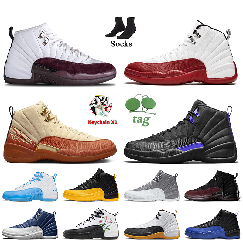 

A Ma Maniere 12s Basketball Shoes Jumpman 12 Eastside Golf Cherry Floral Stealth Hyper Royal Playoffs Royalty Taxi Utility Flu Game Trainers Sneakers Sports