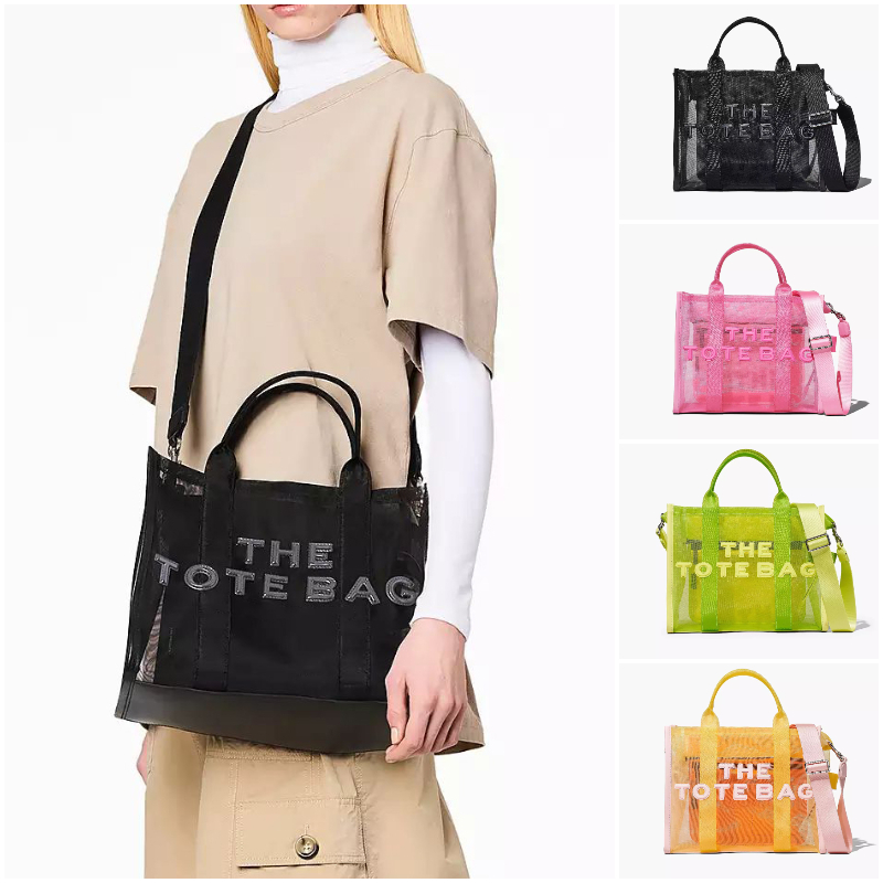 the Tote bag Colorblock Mesh Medium handbag-image-876772406