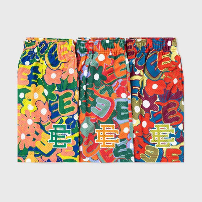 

mens ee shorts eric emanuel designer basic shorts women summer fitness sports lightning printed short pants 22, 202