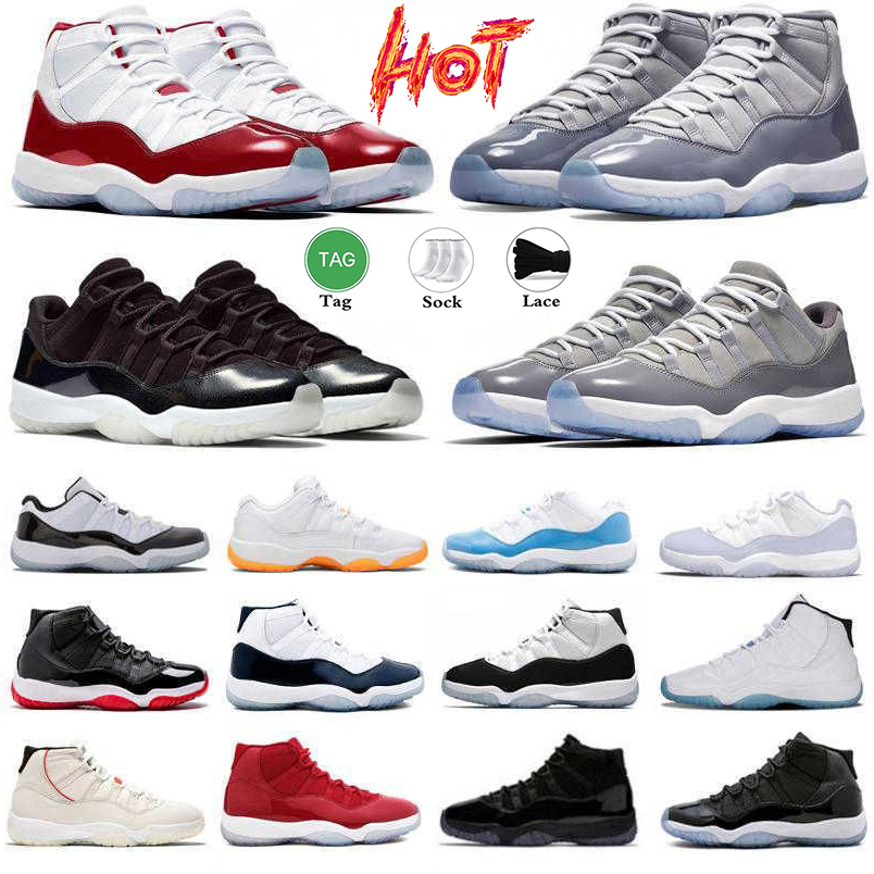 

Jumpman 11 11s Basketball Shoes retro jordens Dust space jam Cherry Cool Grey Concord Gamma University Blue Fire Red Oreo Bred Black Cat low men women sports sneakers