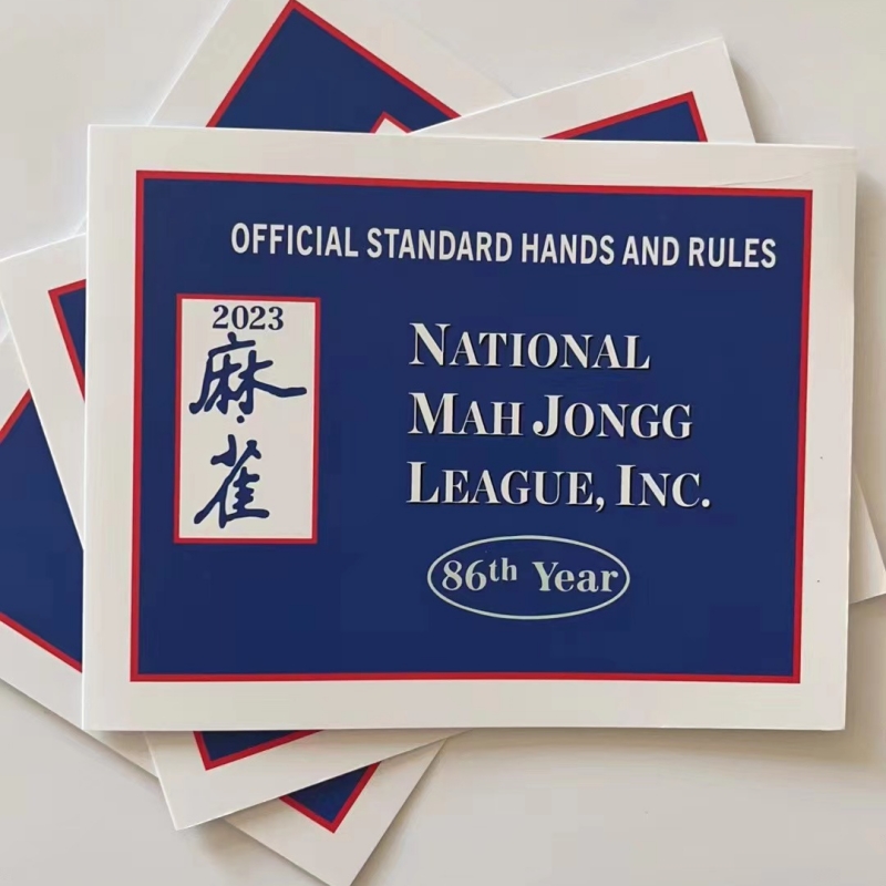 

National Mah Jongg Card Mahjongg League2023 Large Size Card Hands And RulesOfficial Mahjong Cards ForAdult
