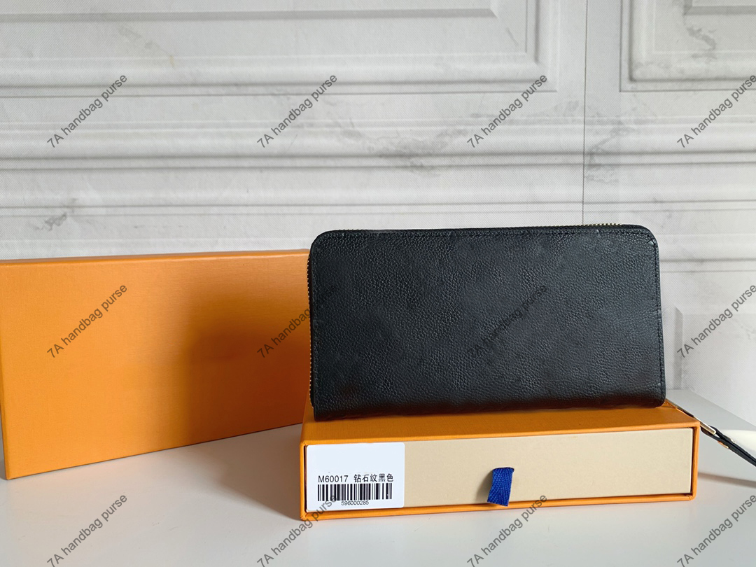

5A designer wallet zipper women men Luxury Coin bag Unisex Business wallets Man Formal women men Fashion Classic purses Embossing Zipper Wallets, Embossing 4