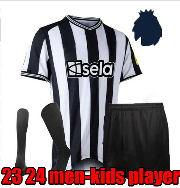

XXXL 4XL 23 24 home away soccer jerseys Newcastle Kids Kit 2023 2024 UnITeDS black white Goalkeeper Third BRUNO G. WILSON SAINT MAXIMIN MURPHY Football Shirt, 10th kids
