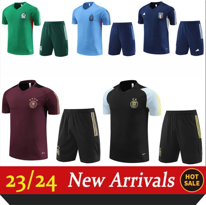 

2023-2024 National Team Germany Italy Spain WERNER KIMMICH BRANT jacket half pull football training suit