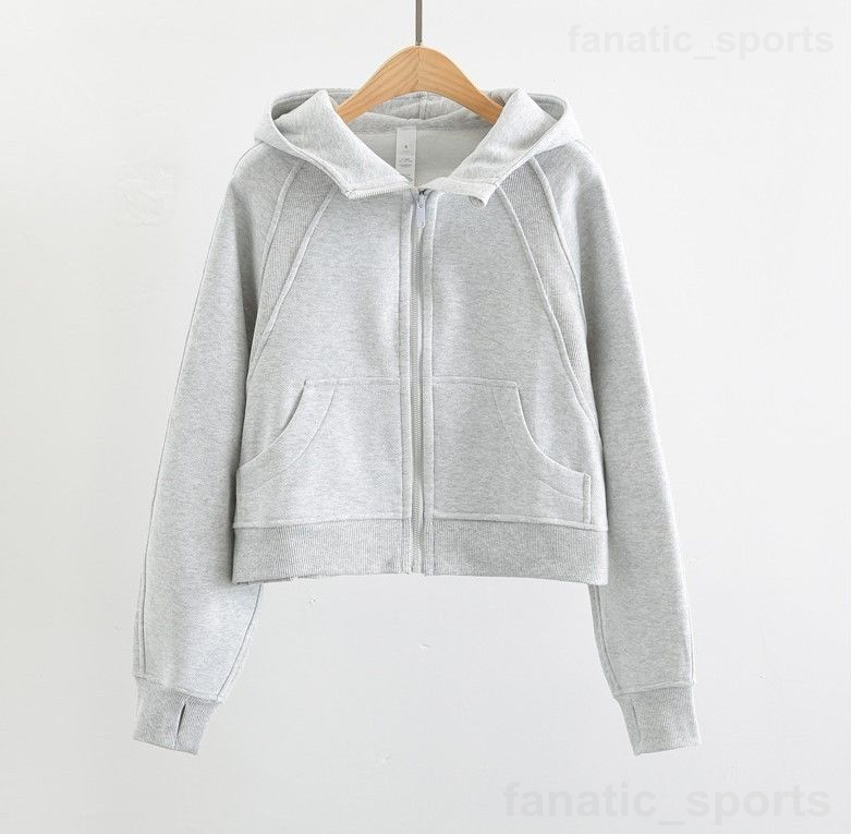 

Lu Align Lu Scuba Yoga Lady Fitness Hoody Coat Loose Full Zip Running Hooded Long Sleeve Pullover Woman Gym Sweatshirts Oversized Hooded Clothes Outdoor
