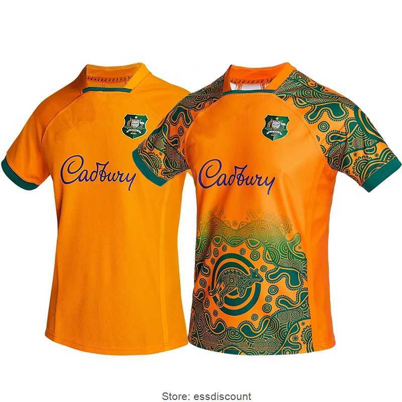 

Men's T-Shirts 2022 2023 Australia Rugby Jersey WALLABIES Home Away Vest Mens Shirt Top Quality Free Delivery Size S-5XL, 2023 away
