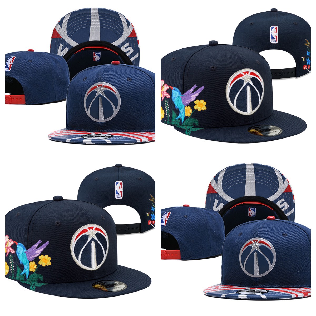 

Washington''Wizards''Ball Caps 2023-24 unisex fashion cotton baseball cap snapback hat men women sun hat embroidery spring summer cap wholesale, Blue