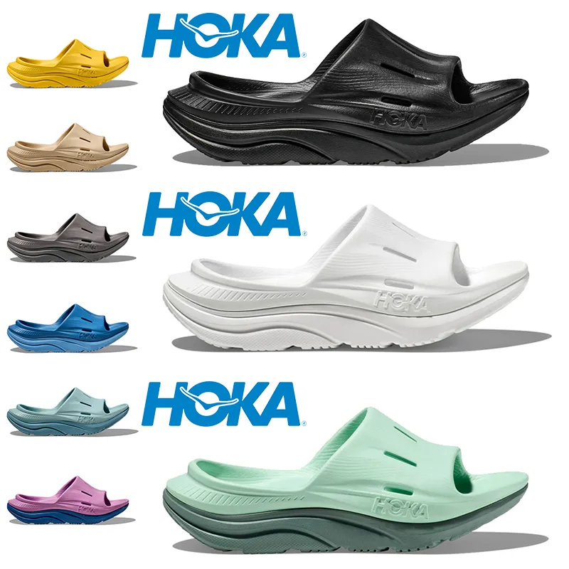 

Hoka Orda Recovery Slide 3 White Black Hokas Sliders Shoes One One Designer Slippers Women Men Sandals Beige Purple Pink Yellow Free People Slides Big Size 36-45
