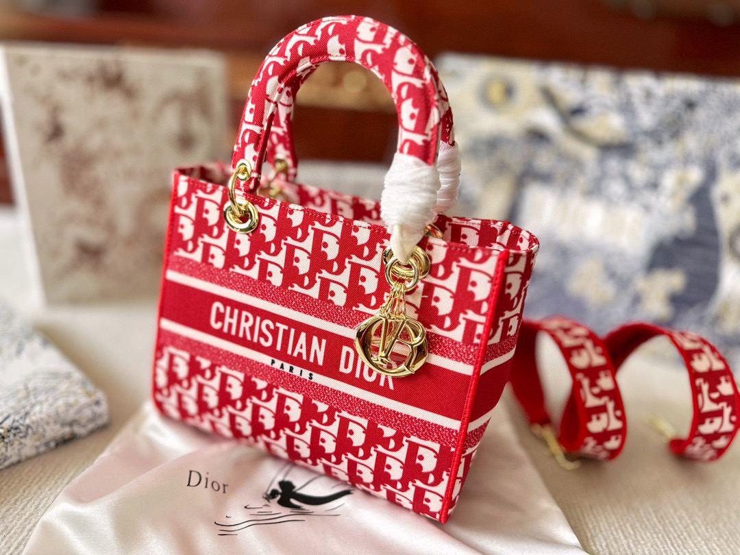 

Dior bags Diana lady totes 24cm handbags, Light brown