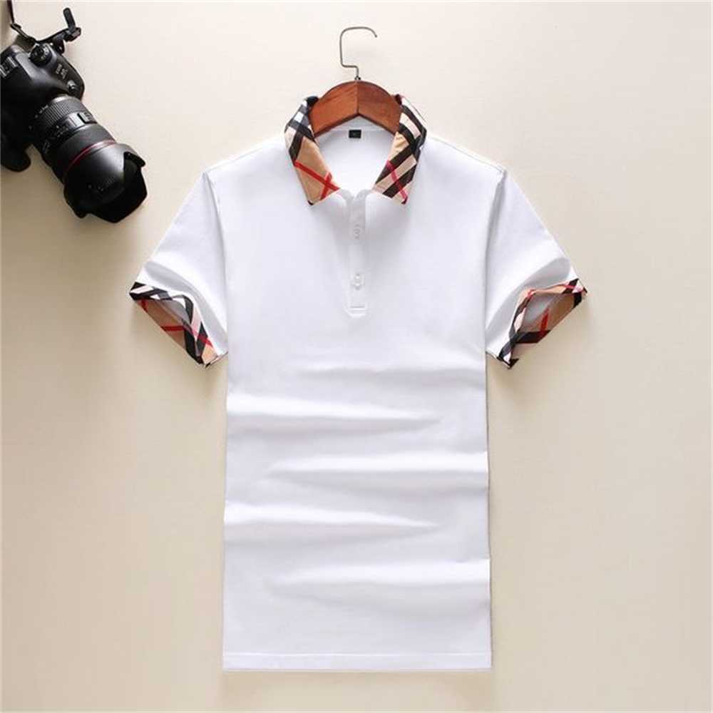 

Designer Brand Mens Polos T Shirts Summer Casual Classic Embroidery Pattern Short Sleeves Pure Cotton Tshirts Mens Clothing Apparel Tees Tshirts Tops SX E1KG
