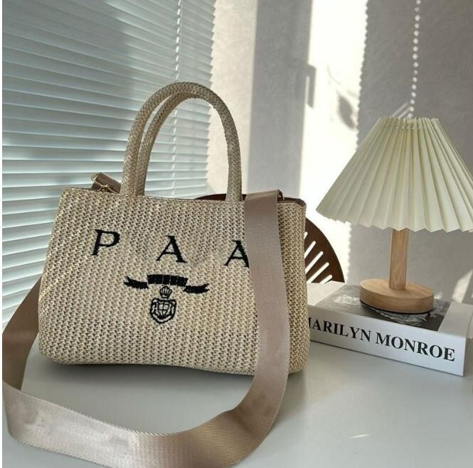 

Designer bags Handbag Beach Bag Woven Bag Shopping Bag Shoulder Bag Bucket Bag Crossbody 2023 High Quality Straw Bag Vegetable Basket Bag 230407, Red
