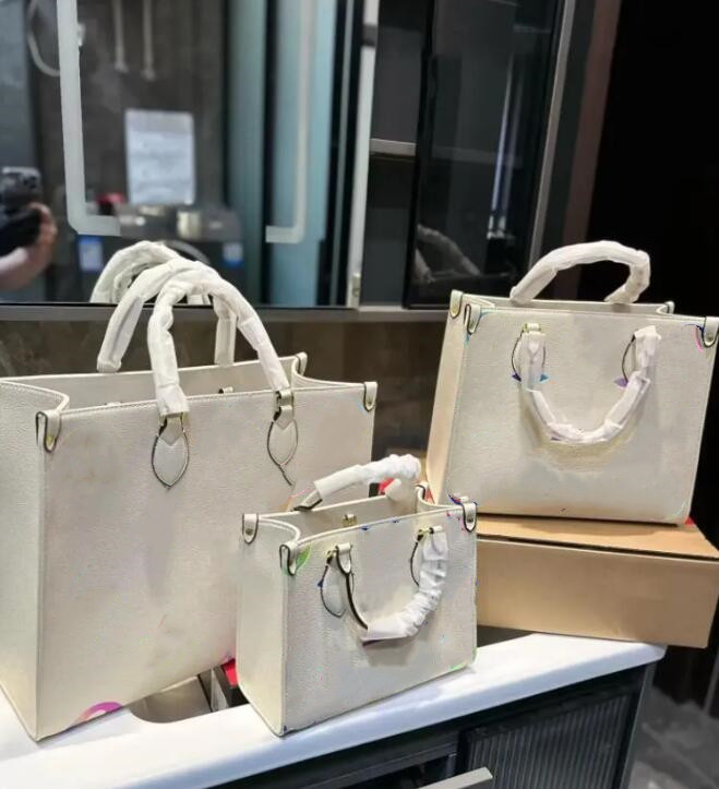 

Luxury totes designer bag womens handbags Onthego tote bag Hot Crossbody flower ladies Casual PVC Genuine Leather purse shoulder bags female Large handbag, Aaaaa17