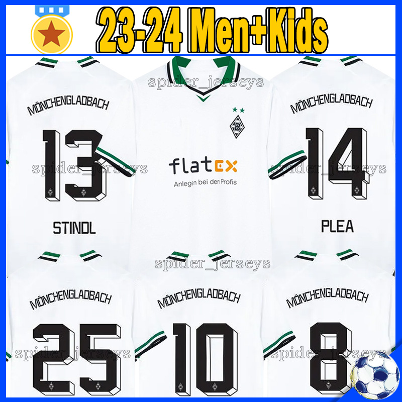 

23/24 BoRuSsIa MoNcHeNgLaDbAcH Soccer Jerseys 2023 2024 PLEA THURAM Ginter BENSEBAINI HERRMANN EMBOLO Men Kids Kits Football Shirts Uniforms, Menxing 23-24 home patch