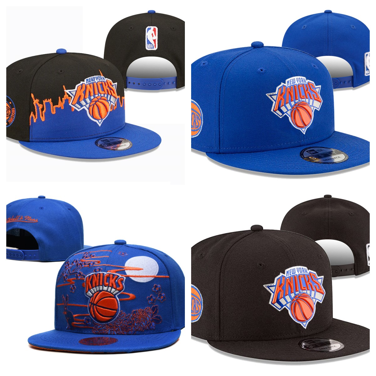 

New York''Knicks''Ball Caps 2023-24 unisex fashion cotton baseball cap snapback hat men women sun hat embroidery spring summer''nba''cap wholesale, Blue