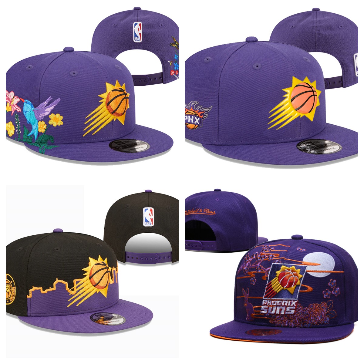 

Phoenix''Suns''Ball Caps 2023-24 unisex fashion cotton baseball cap snapback hat men women sun hat embroidery spring summer''cap wholesale, Brown