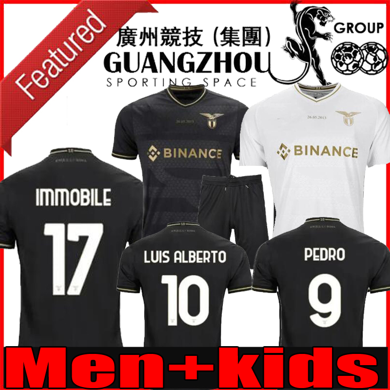 

2023 Lazio Immobile soccer Jerseys maglie 23 24 IMMOBILE LUIS BASTOS SERGEJ BADELJ LUCAS J.CORREA ZACCAGNI MARUSIC men kids kit football shirt 10th Anniversary, 10th 1