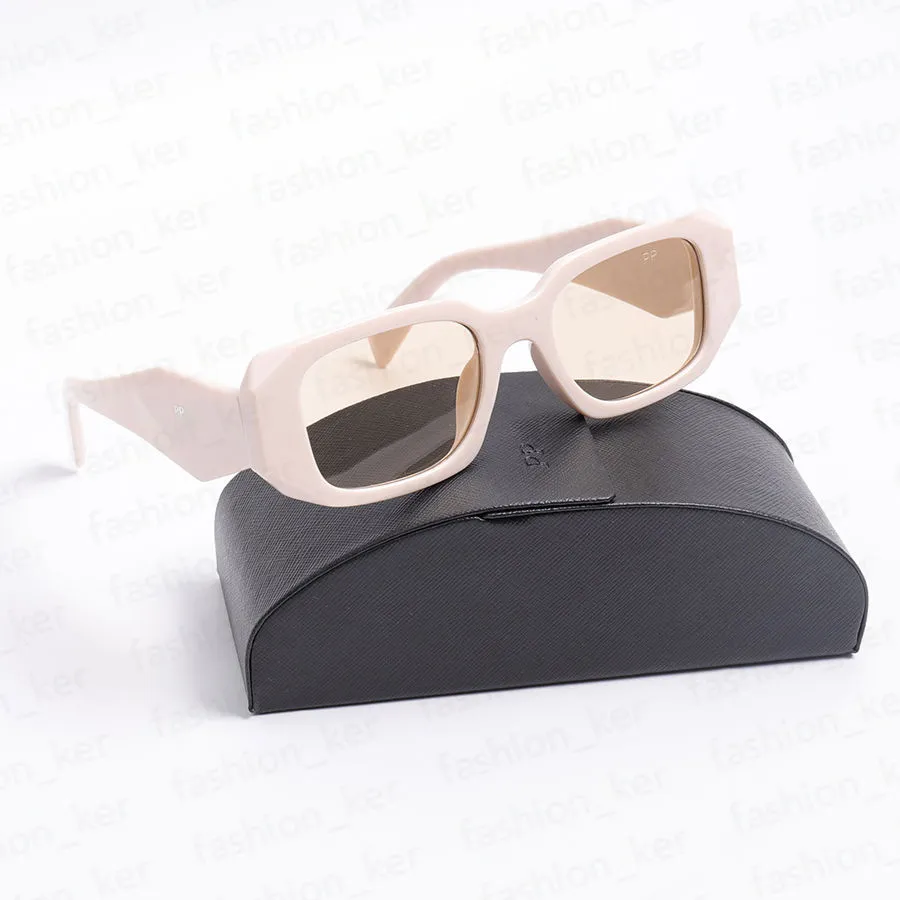 Small Frame Designer Sunglasses for Women Mens Anti-Ultraviolet Retro Plate square Full Frame White Black Leopard Frames Eyewear Luxury Brand Eye-image-904225599