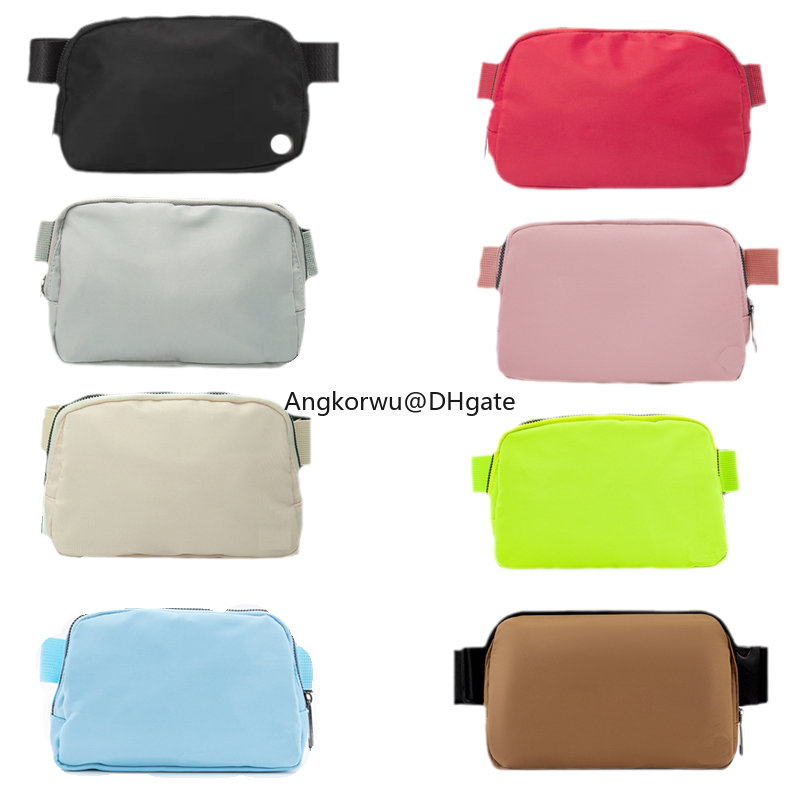 

1L Lu Belt Bag Multifunctional Running Waistpack Sports Mobile Storage Bag Fitness Upgrade Everywhere Womens Waterproof Nylon Cross Body Bag Choseyoga