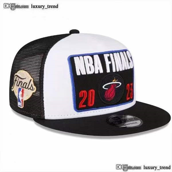 

East Champion Hat 2023-24 Miami''Heat''Ball Caps unisex fashion cotton baseball cap snapback hats gorras embroidery spring ap wholesale, Blue