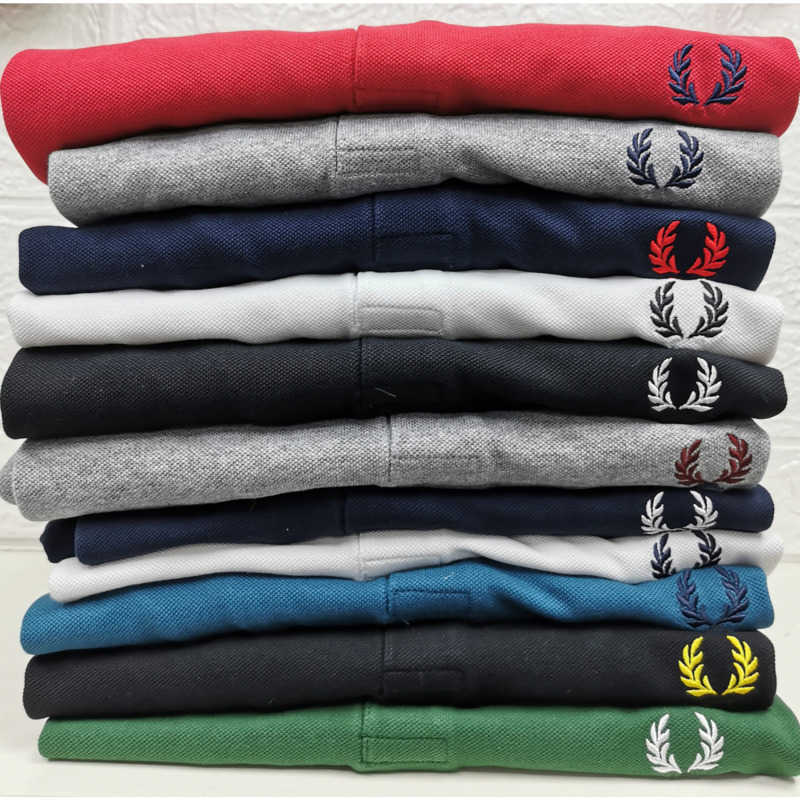 

Designer Polo Shirt Mens Top&polos Leisure Ear of Wheat Pure Color T-shirt Simplicity Summer Short Sleeve Embroidery Commerce Polos Quality Tees Clothing, #7