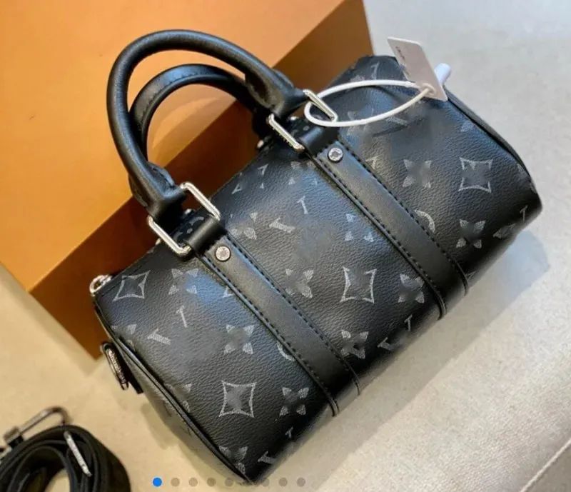 

Designer bags KEEPALLS Bowling handbags nano Pillow totes men Shoulder Cross Body wallet Luxury genuine leather monograms purse women messenger bag M46271, #3-25*15cm