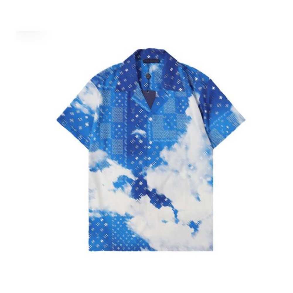 

23ss Mens Designers Tracksuit Set luxury classic Fashion Hawaiian shirts Tracksuits pineapple print shorts shirt Short sleeve Suit 789789 41GZ, 14