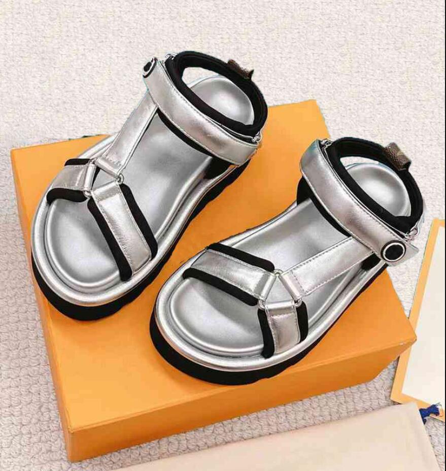 

Luxury Pool Pillow Mules Women Sandals Sunset Flat Comfort Mules Padded Front Strap Slippers Fashionable Easy To Wear Style Slides
