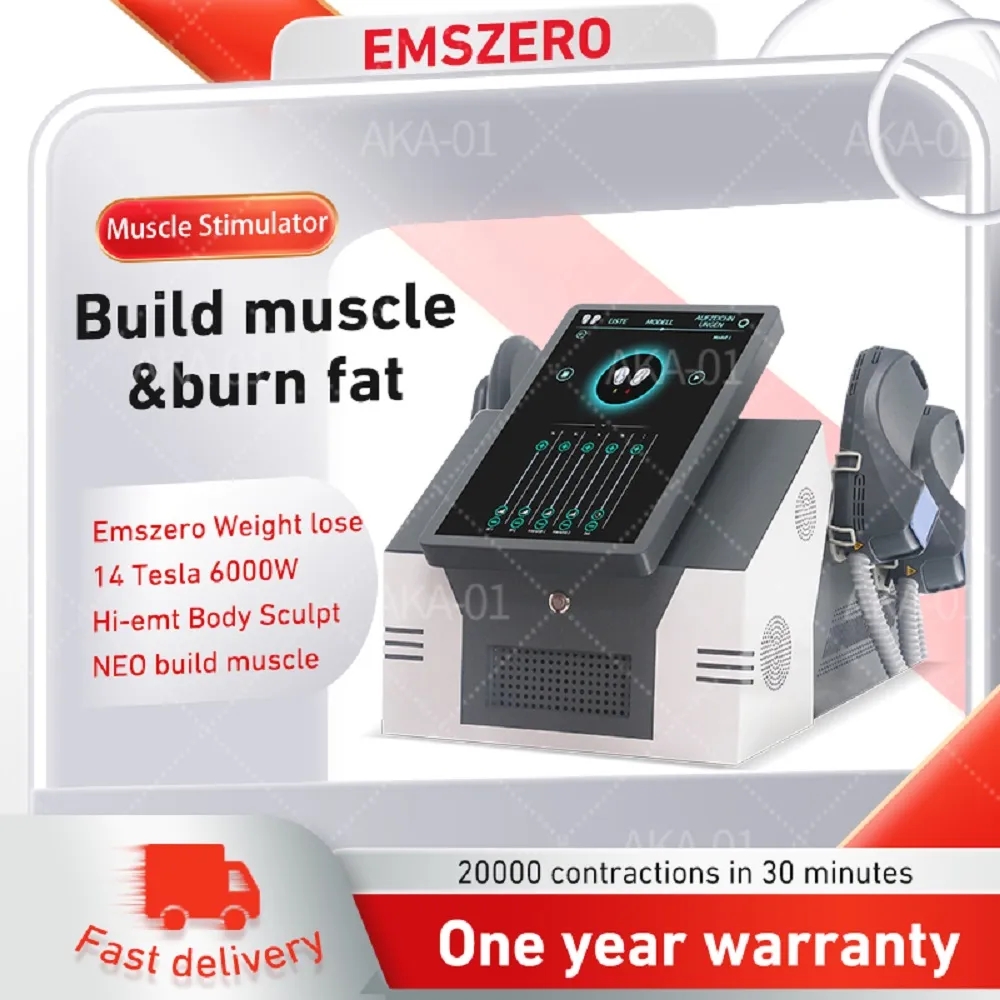 

2023 in new Dls-Emslim Neo 14Tesla 6000W Nova EMS HI-EMT Body Sculpt Muscle Machine Weight Electromagnetic slimming EMSzero